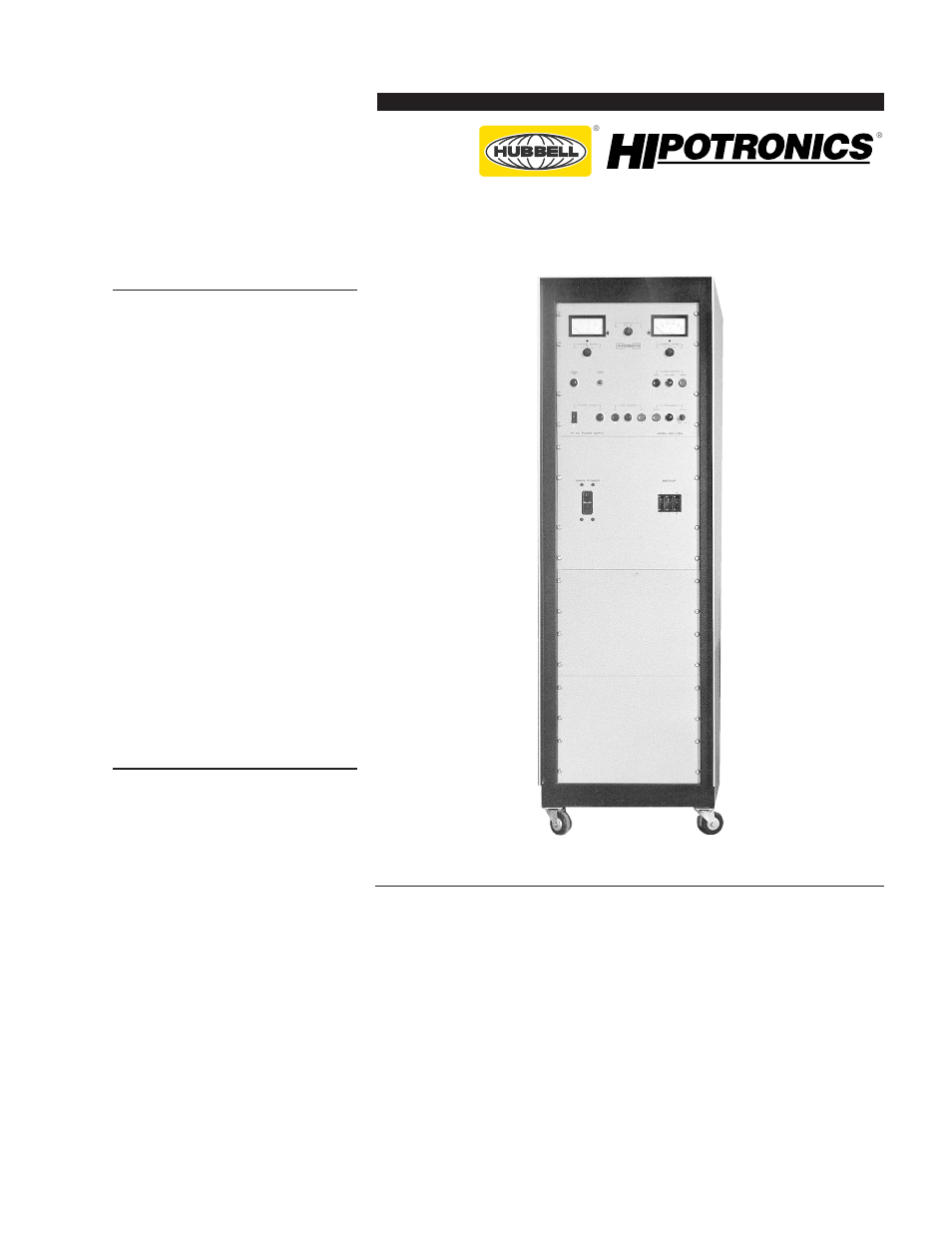 Atec Hipotronics-850-20 User Manual | 8 pages