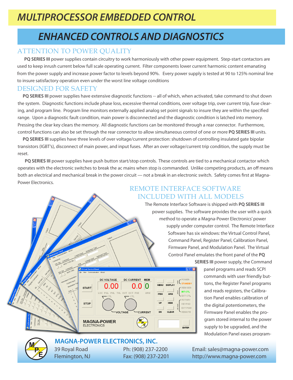 Me p | Atec Magna-Power-PQ-Series-III User Manual | Page 3 / 9