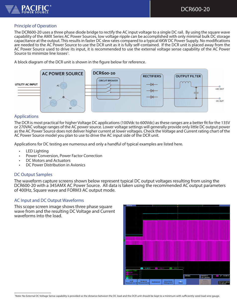 Atec PacificPower-DCR600-20 User Manual | Page 4 / 6