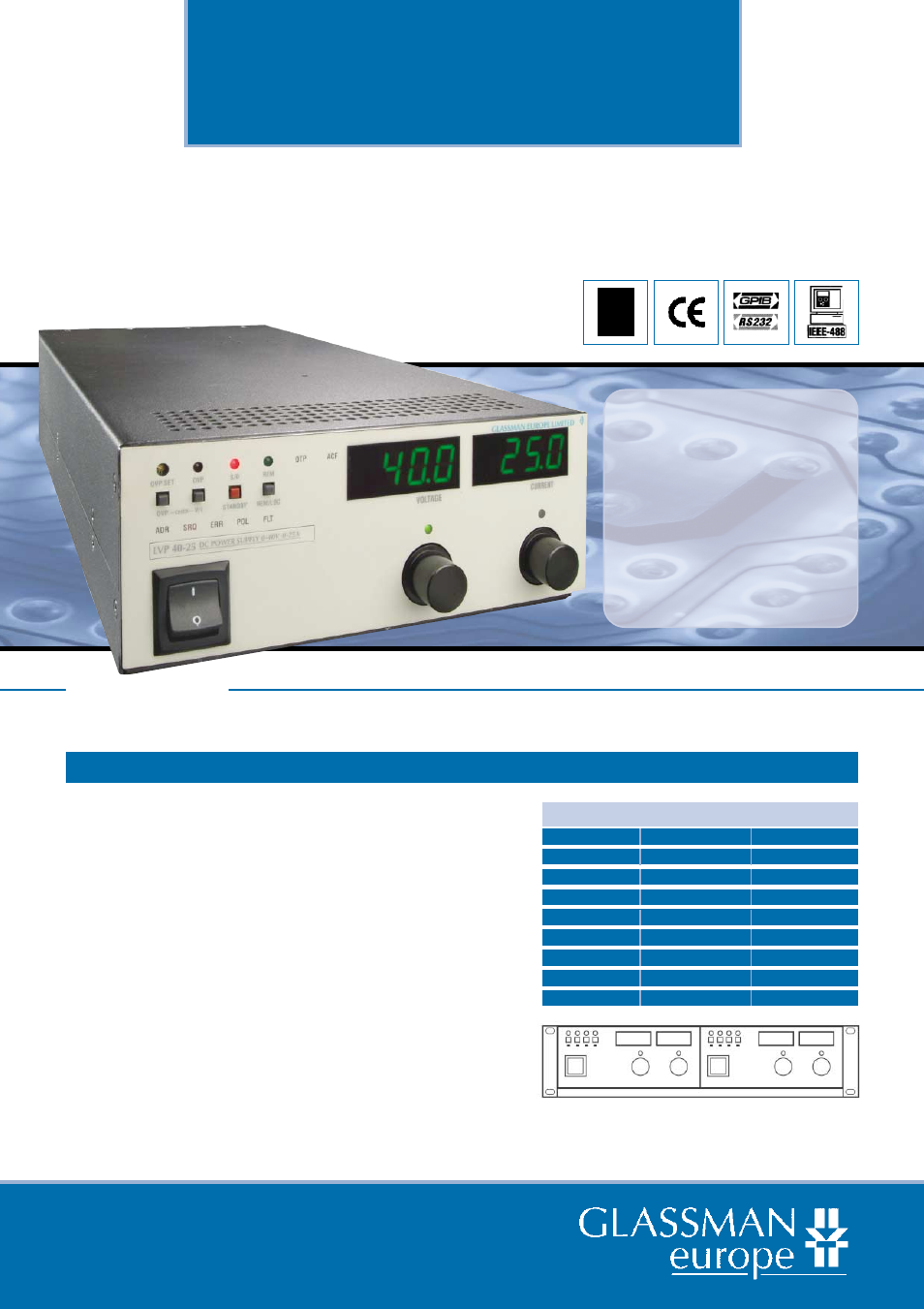 Atec Glassman-lvp Series User Manual | 2 pages