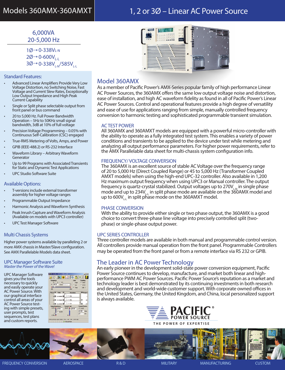 Atec Pacific-Power-360AMX-AMXT User Manual | 4 pages