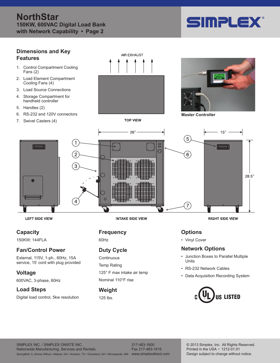 Northstar | Atec Simplex-NorthStar User Manual | Page 2 / 2