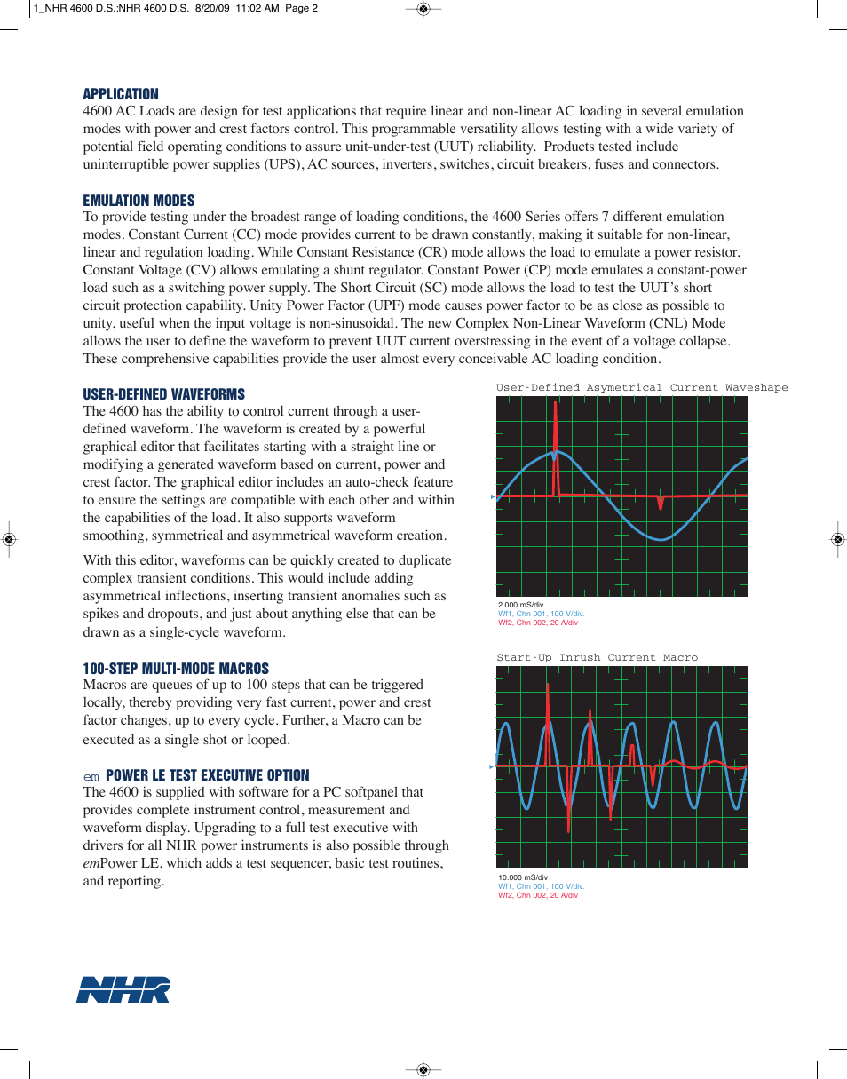 Atec NHResearch-4600 Series User Manual | Page 2 / 4