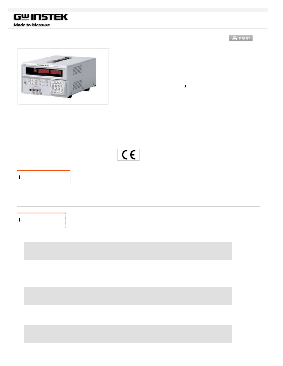 Atec Instek-PEL-300 User Manual | 3 pages