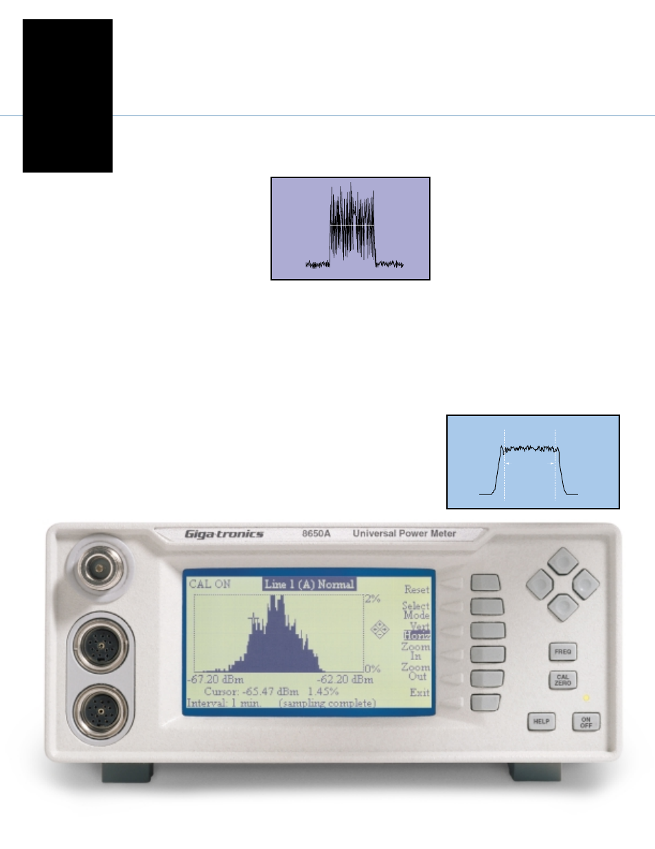 8650a s, Eries, Niversal | Ower, Eters | Atec Gigatronics-8650A Series User Manual | Page 2 / 12