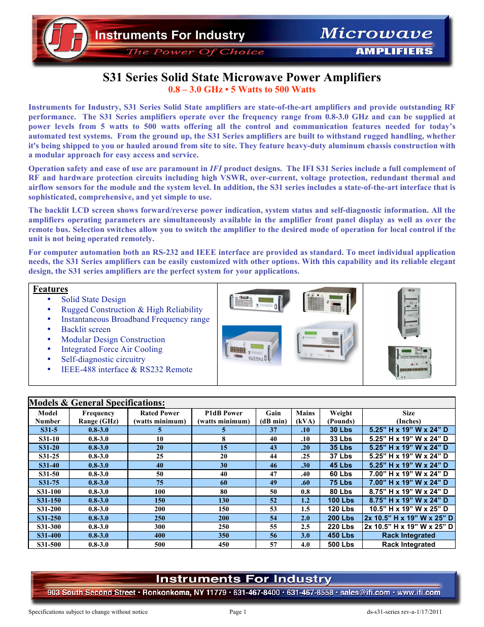 Atec IFI-S31 User Manual | 4 pages