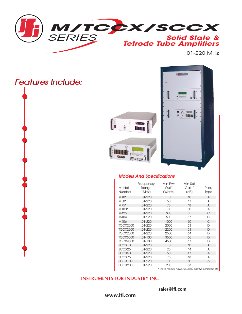 Atec IFI-TCCX-SCCX Series User Manual | 2 pages