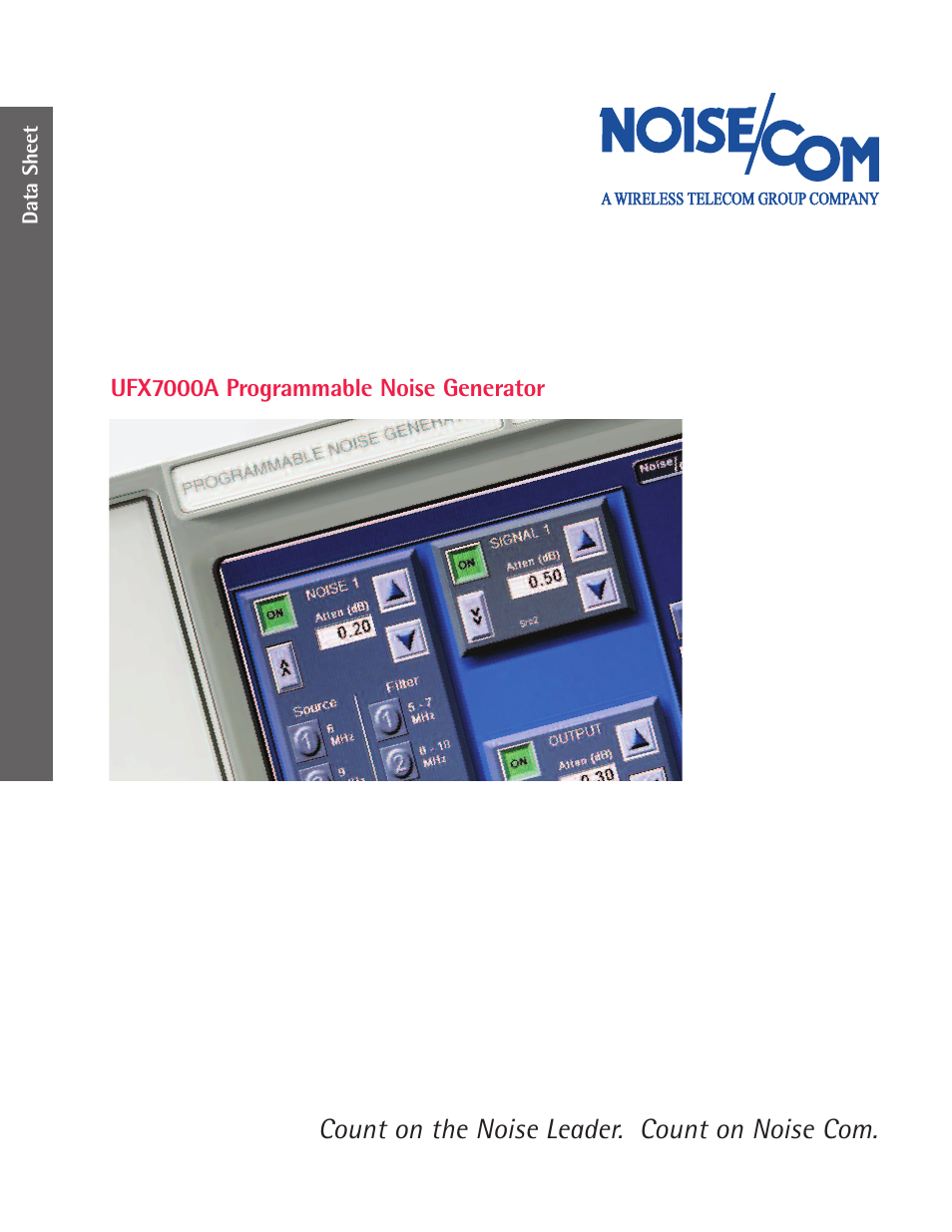 Atec Noise-Com-UFX7000 Series User Manual | 4 pages