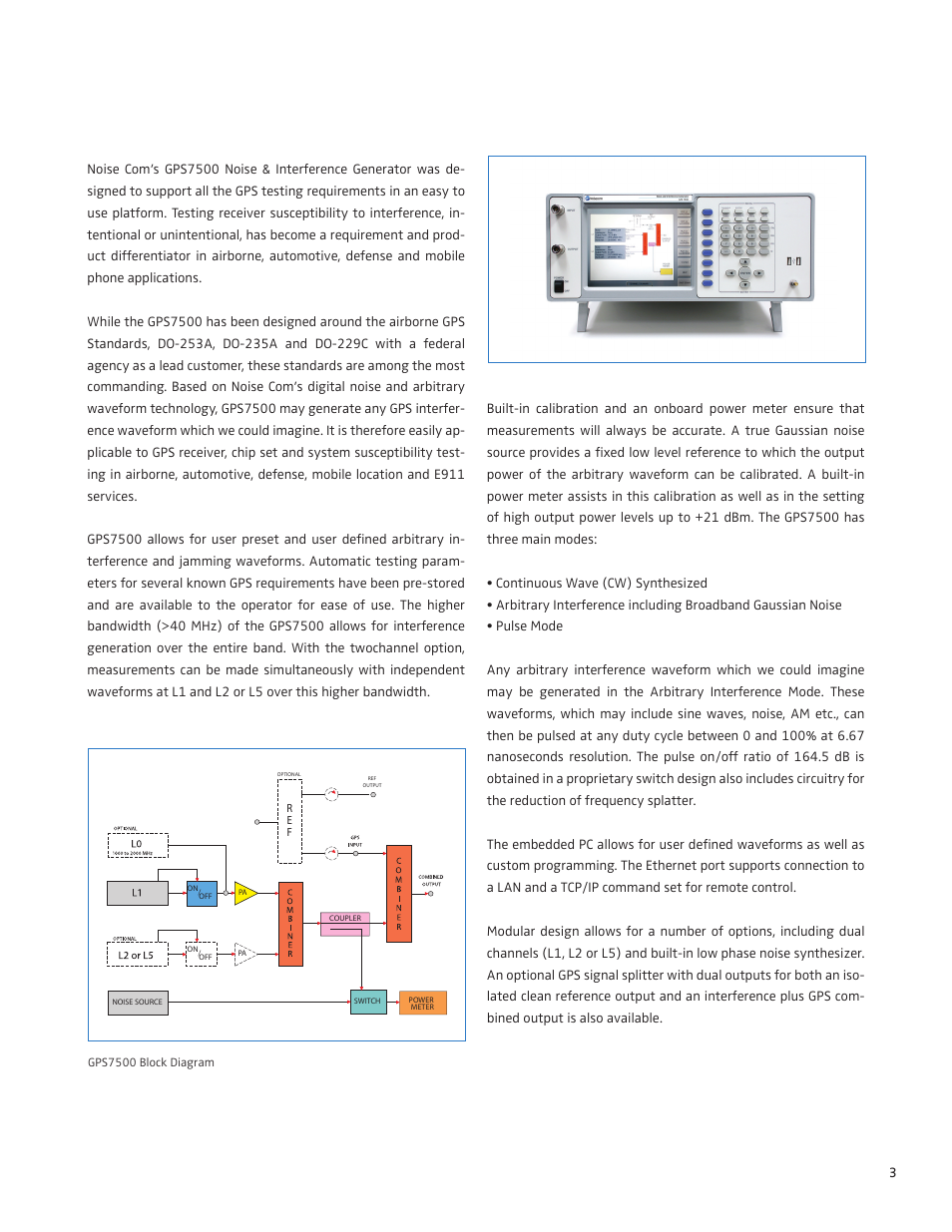 Atec Noise-Com-GPS7500 User Manual | Page 3 / 6