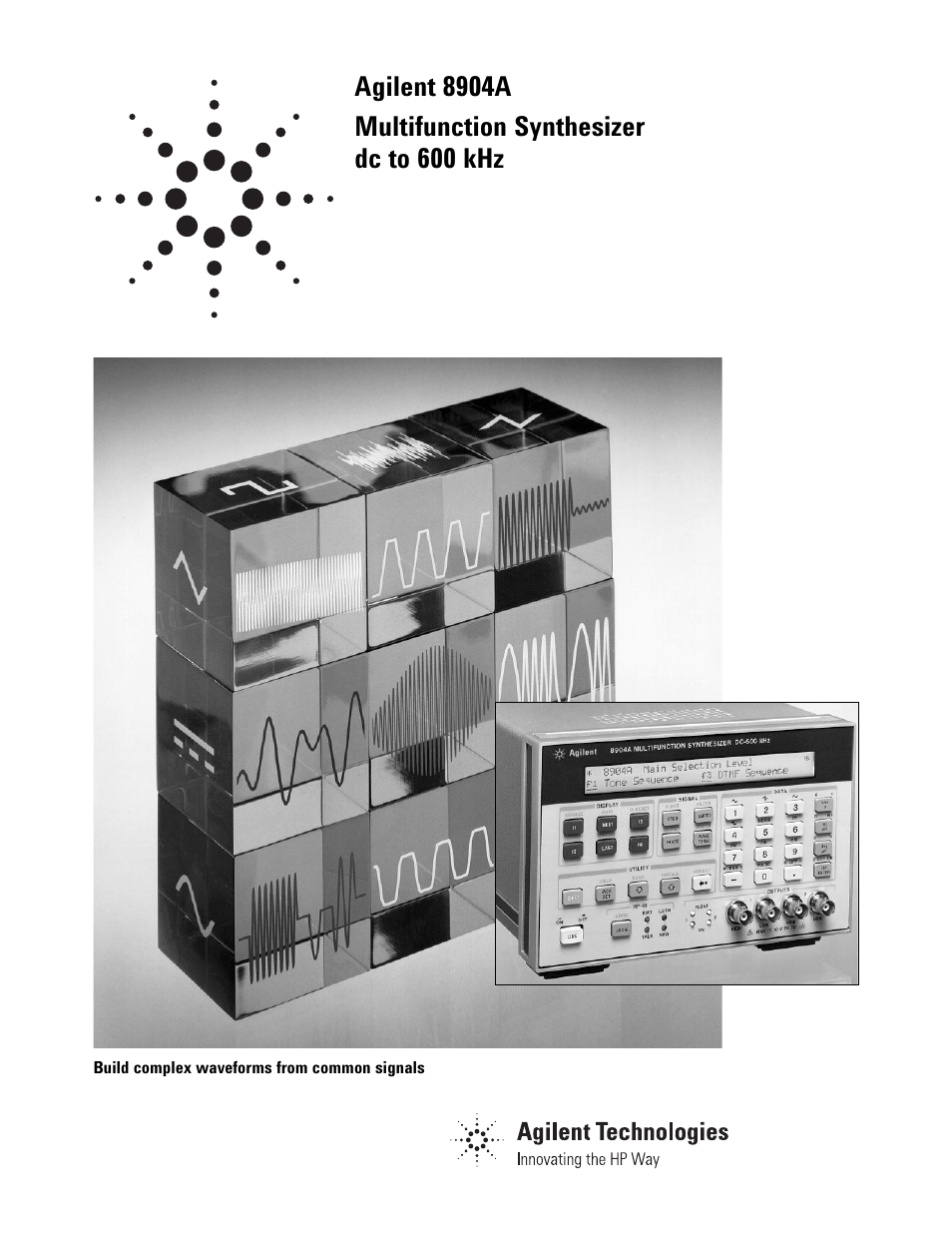 Atec HP-Agilent-8904A User Manual | 12 pages