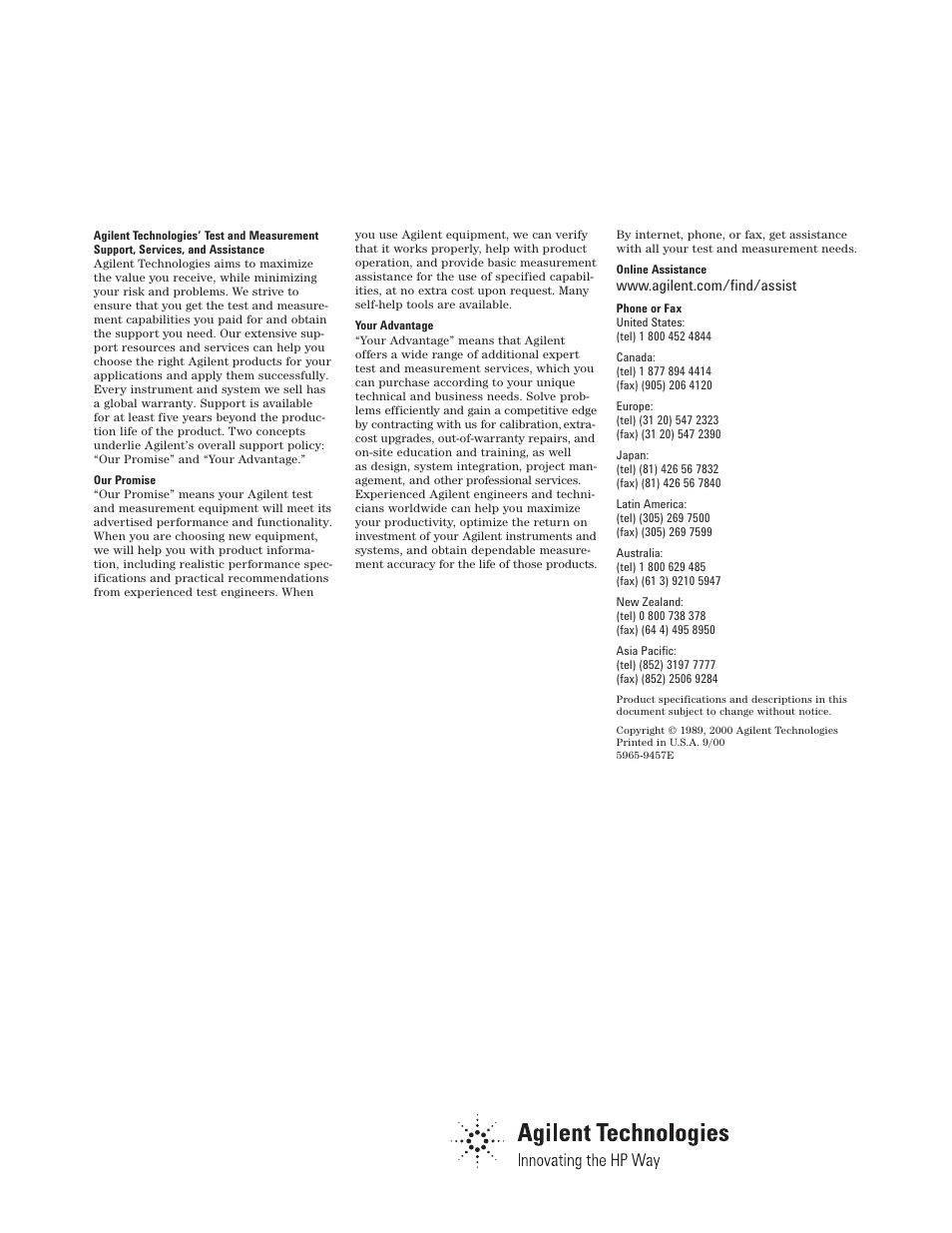 Atec HP-Agilent-8904A User Manual | Page 12 / 12