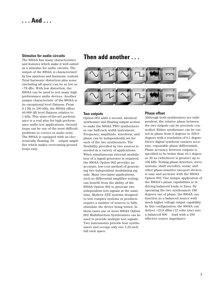 And . . . then add another | Atec HP-Agilent-8904A User Manual | Page 3 / 12