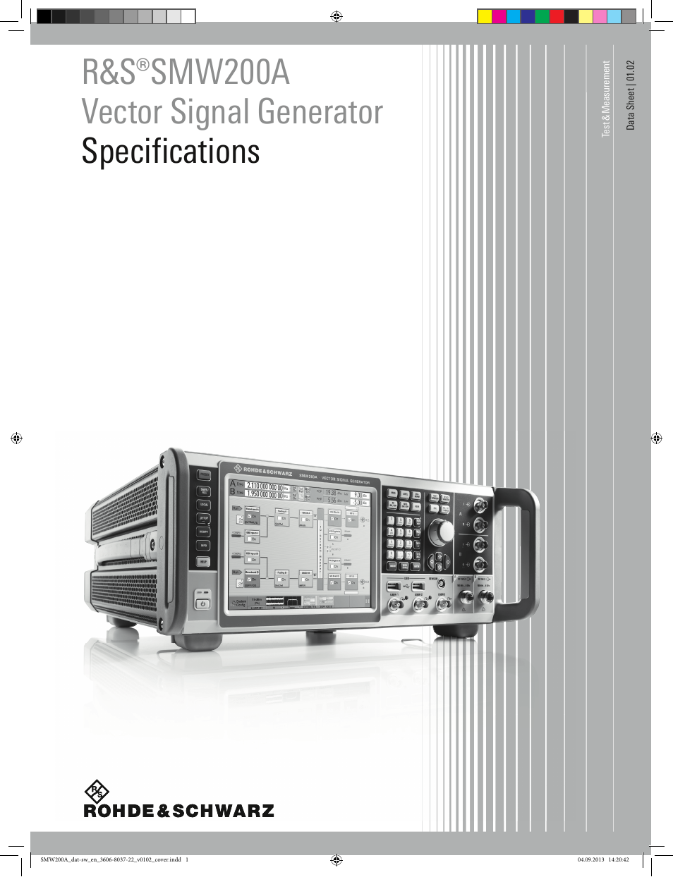 Atec RohdeSchwarz-SMW200A User Manual | 44 pages