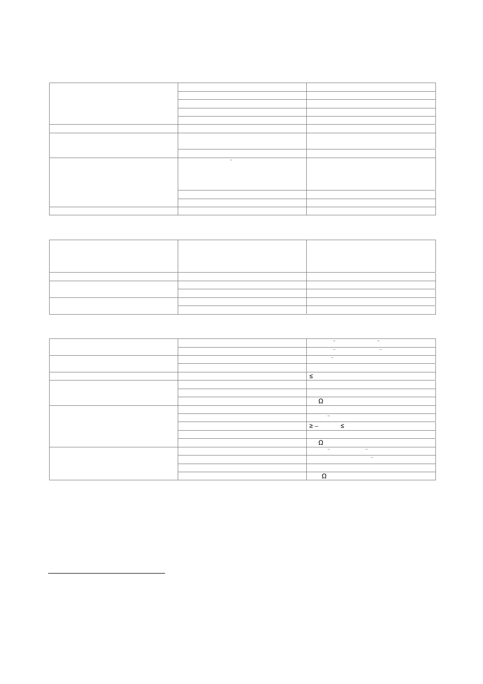 Rf characteristics, Frequency, Frequency sweep | Reference frequency | Atec Rohde-Schwarz-SMU200A User Manual | Page 8 / 48