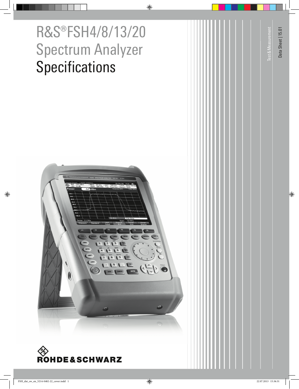 Atec Rohde-Schwarz-FSH Series User Manual | 32 pages