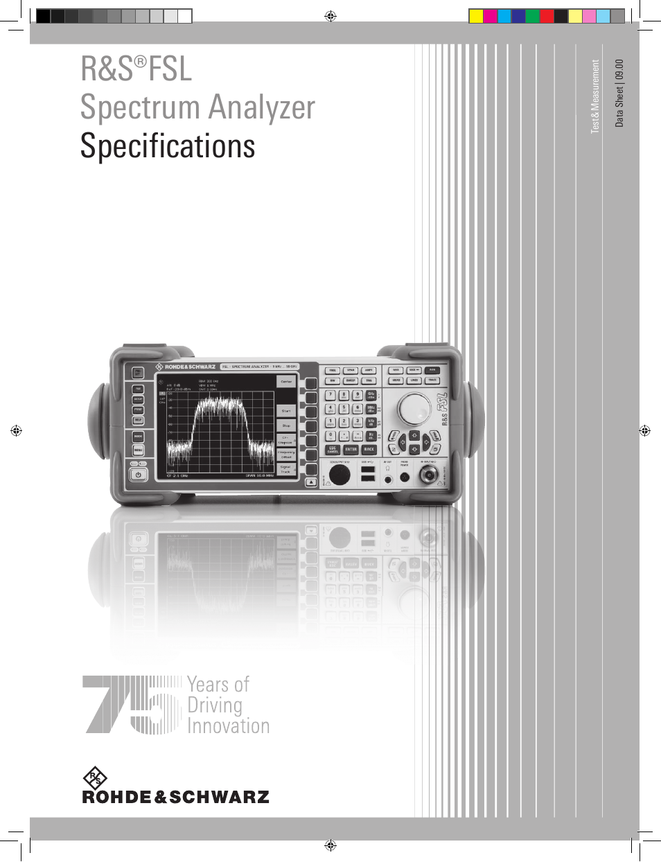 Atec Rohde-Schwarz_FSL Series User Manual | 42 pages