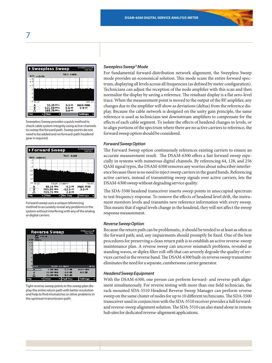 Atec JDSU-DSM-6300 User Manual | Page 7 / 12