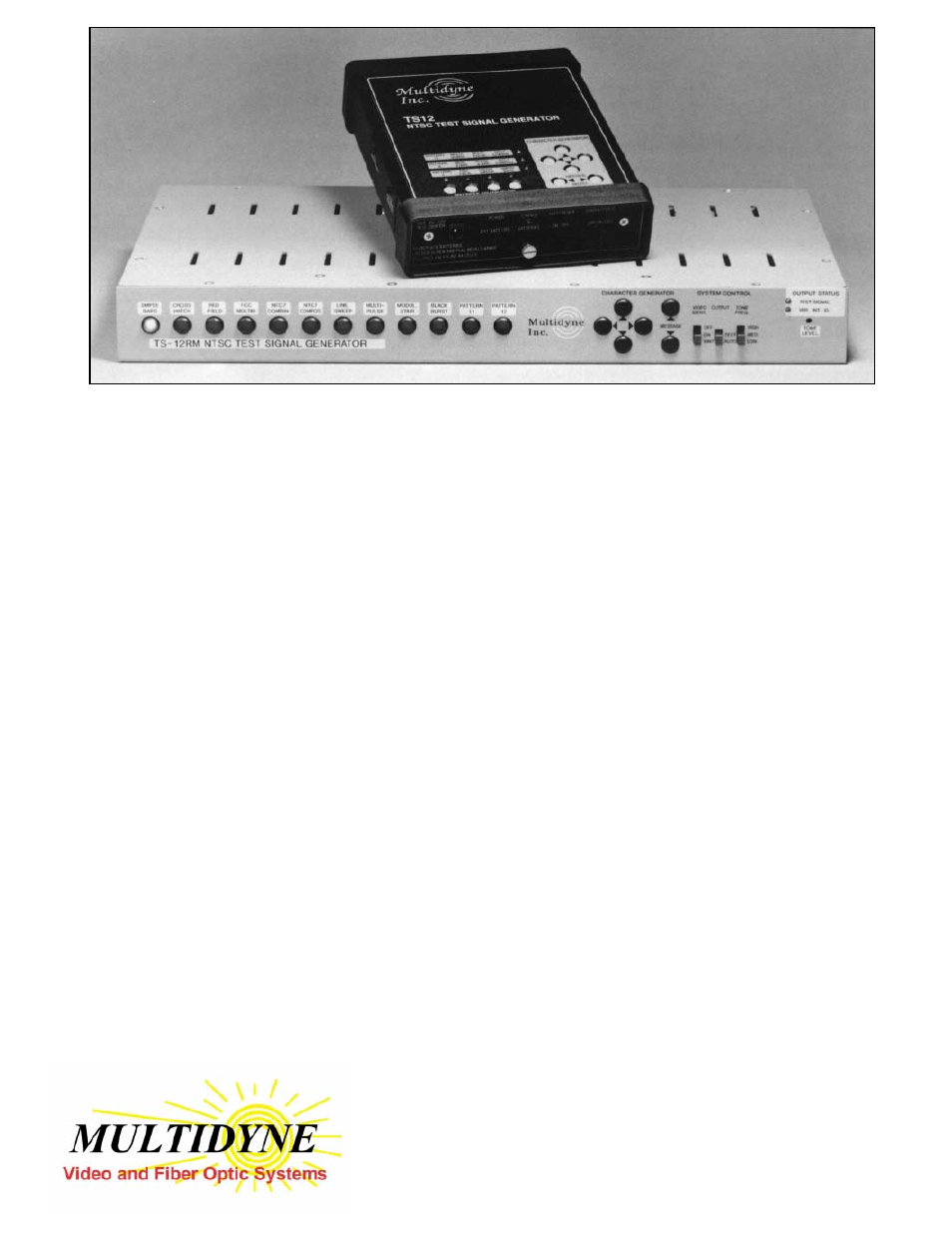 Atec Multidyne-TS12-10B User Manual | 2 pages