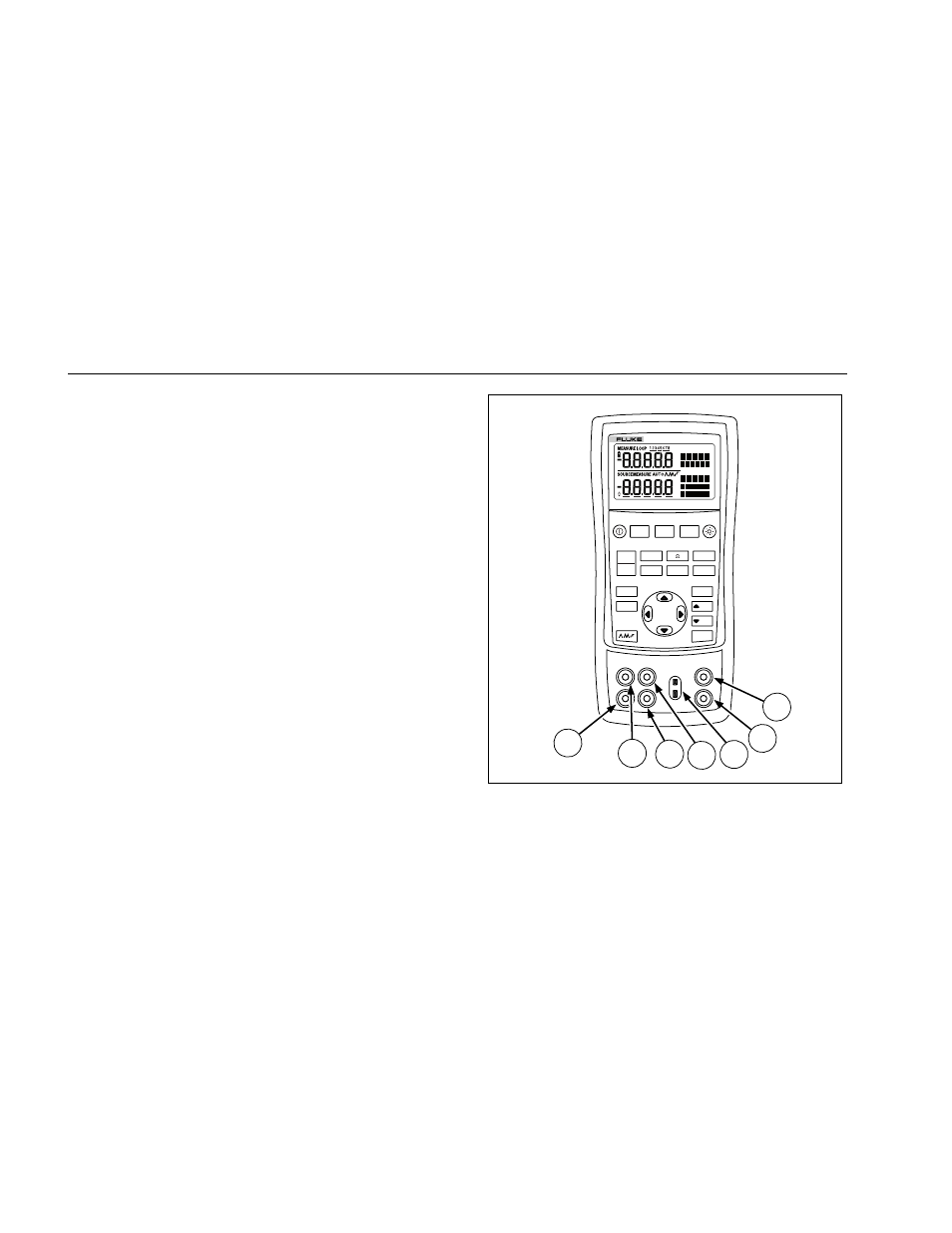 Getting acquainted with the calibrator, Input and output terminals, 724 users manual | Figure 2. input/output terminals and connectors | Atec Fluke-724 User Manual | Page 18 / 56