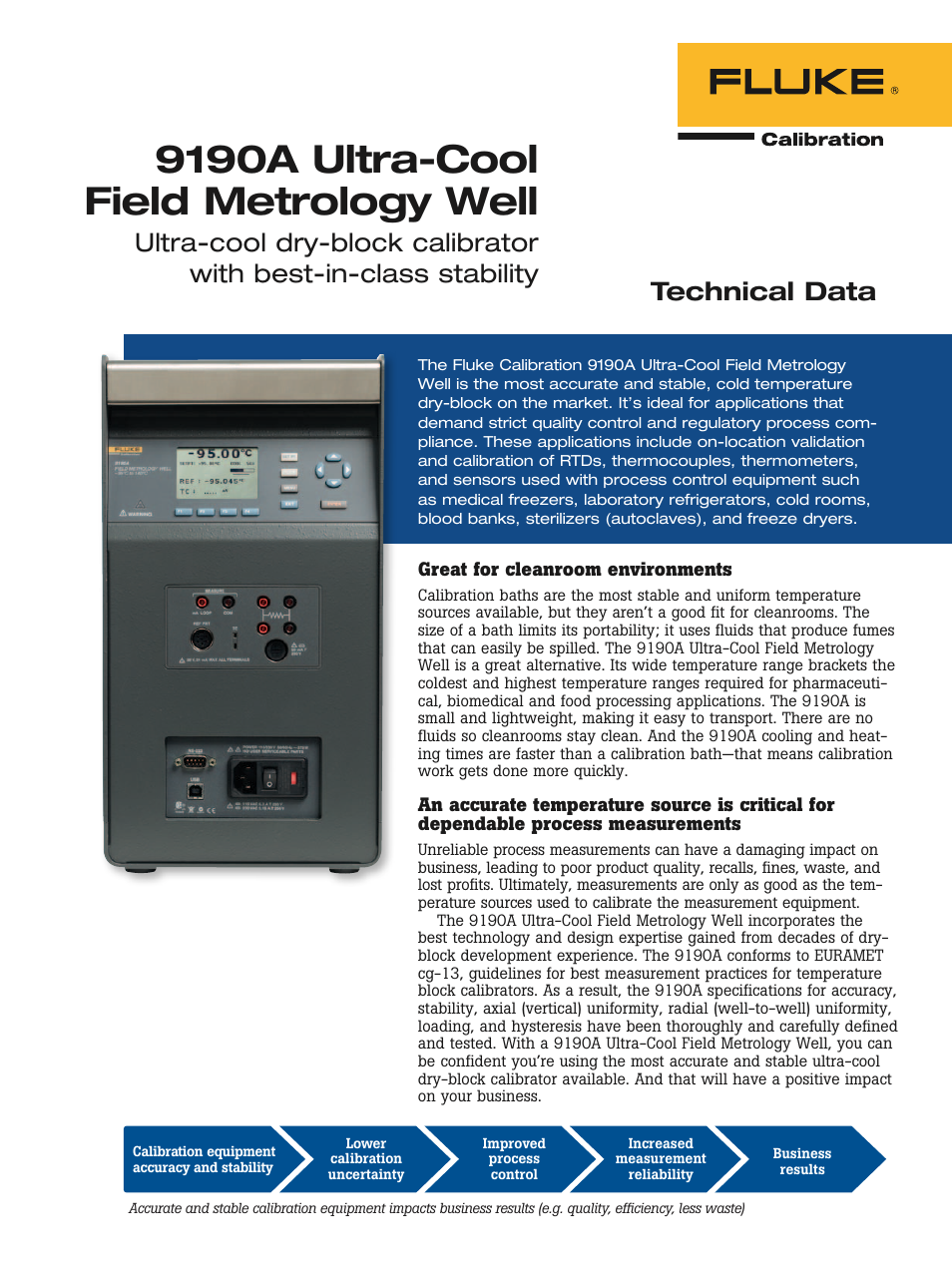 Atec Fluke-9190A User Manual | 5 pages