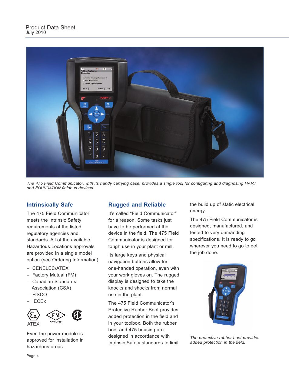 Atec Rosemount-Hart-475 User Manual | Page 4 / 8