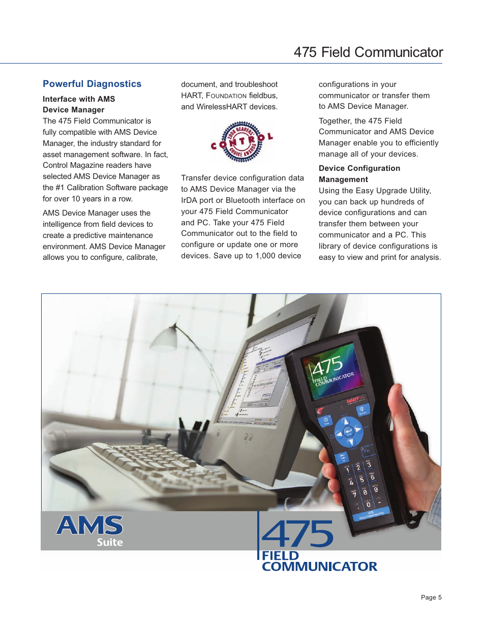 475 field communicator | Atec Rosemount-Hart-475 User Manual | Page 5 / 8