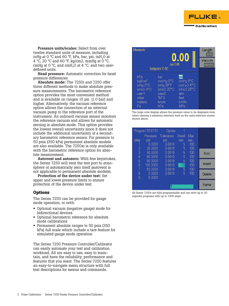 Atec Fluke-7250 Series User Manual | Page 3 / 4