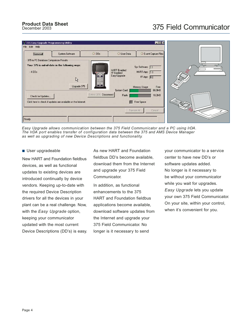 375 field communicator | Atec Fisher-Rosemount-HART-375 User Manual | Page 4 / 8