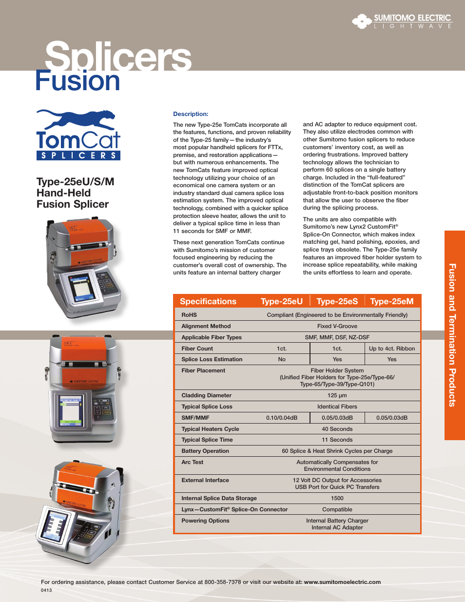 Atec Sumitomo-Type-25e User Manual | 2 pages