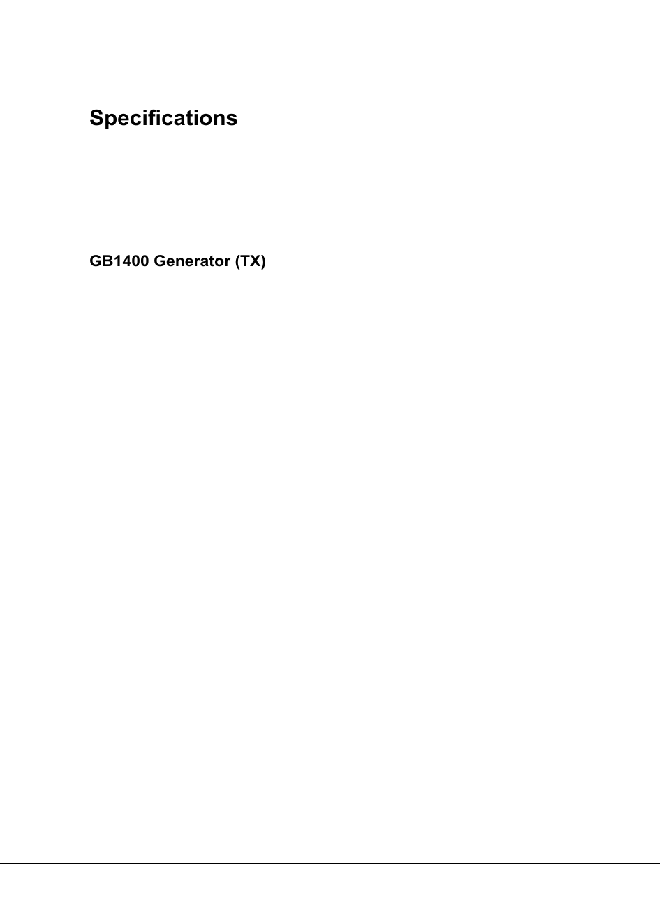 Atec Tektronix-GB1400 User Manual | 9 pages