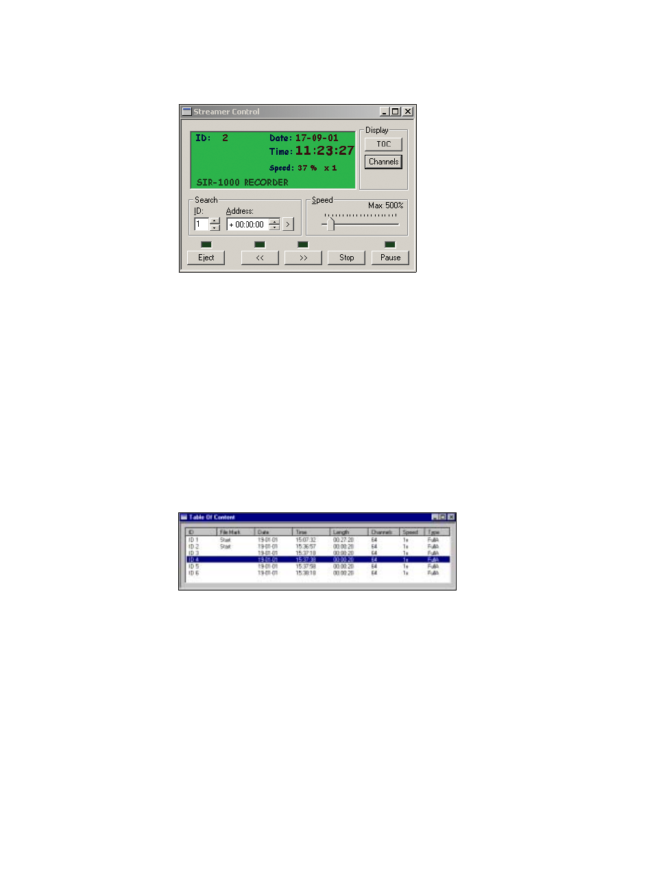 Fig.3 the table of contents | Atec Sony-SIR-1000 Series User Manual | Page 3 / 4