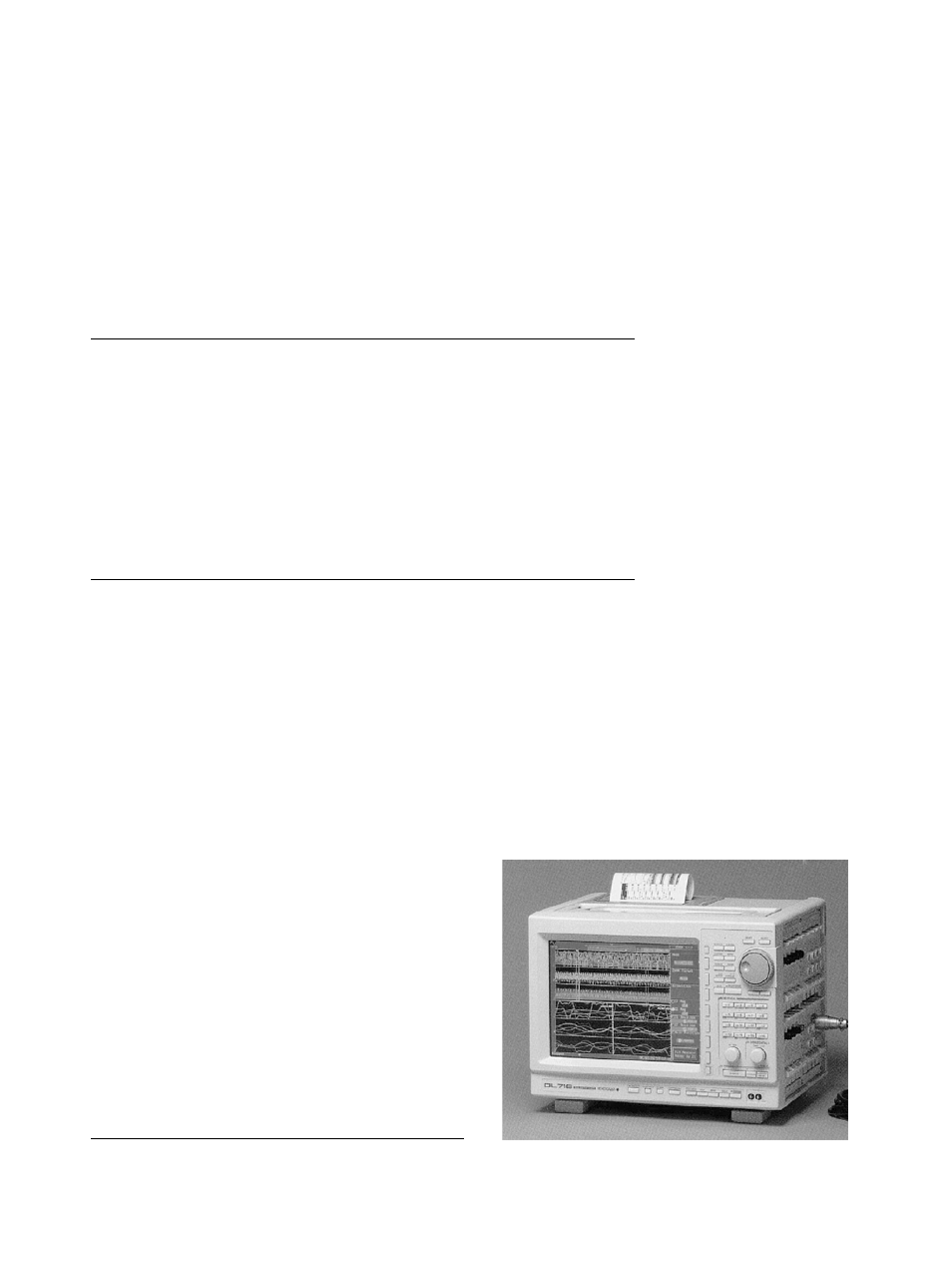 Atec Yokogawa-DL716 User Manual | 6 pages