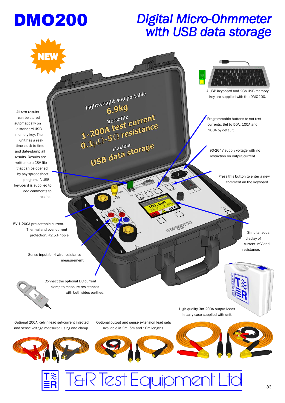 Atec T-R-DMO200 User Manual | 2 pages