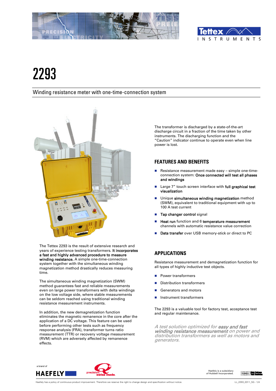 Atec Tettex-2293 User Manual | 4 pages
