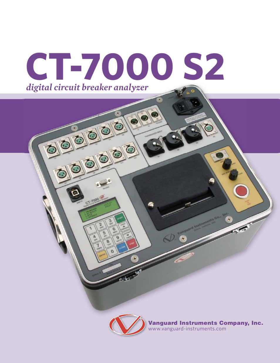 Atec Vanguard-CT-7000 User Manual | 8 pages