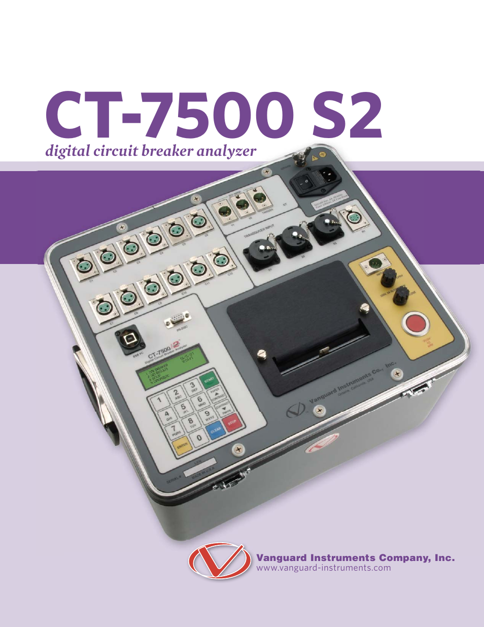 Atec Vanguard-CT7500 User Manual | 8 pages