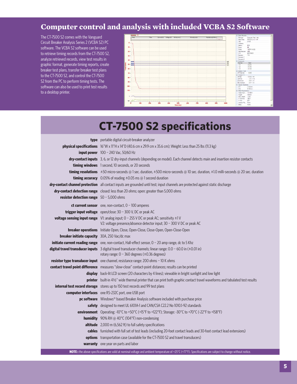 Atec Vanguard-CT7500 User Manual | Page 5 / 8