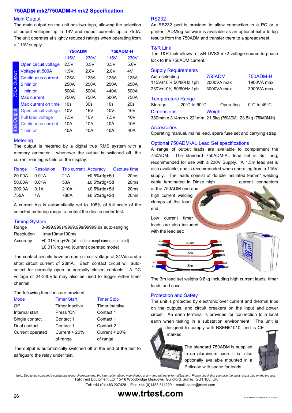 Atec T-R-750ADM User Manual | Page 2 / 2