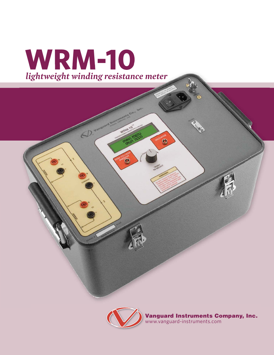 Atec Vanguard_WRM-10 User Manual | 4 pages