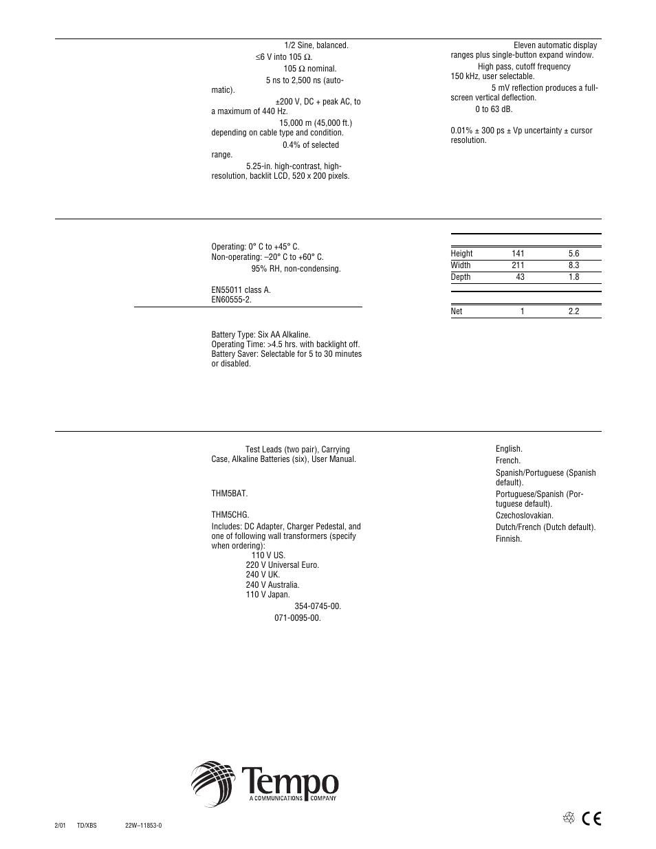 Atec Tektronix-TS90 User Manual | Page 2 / 2