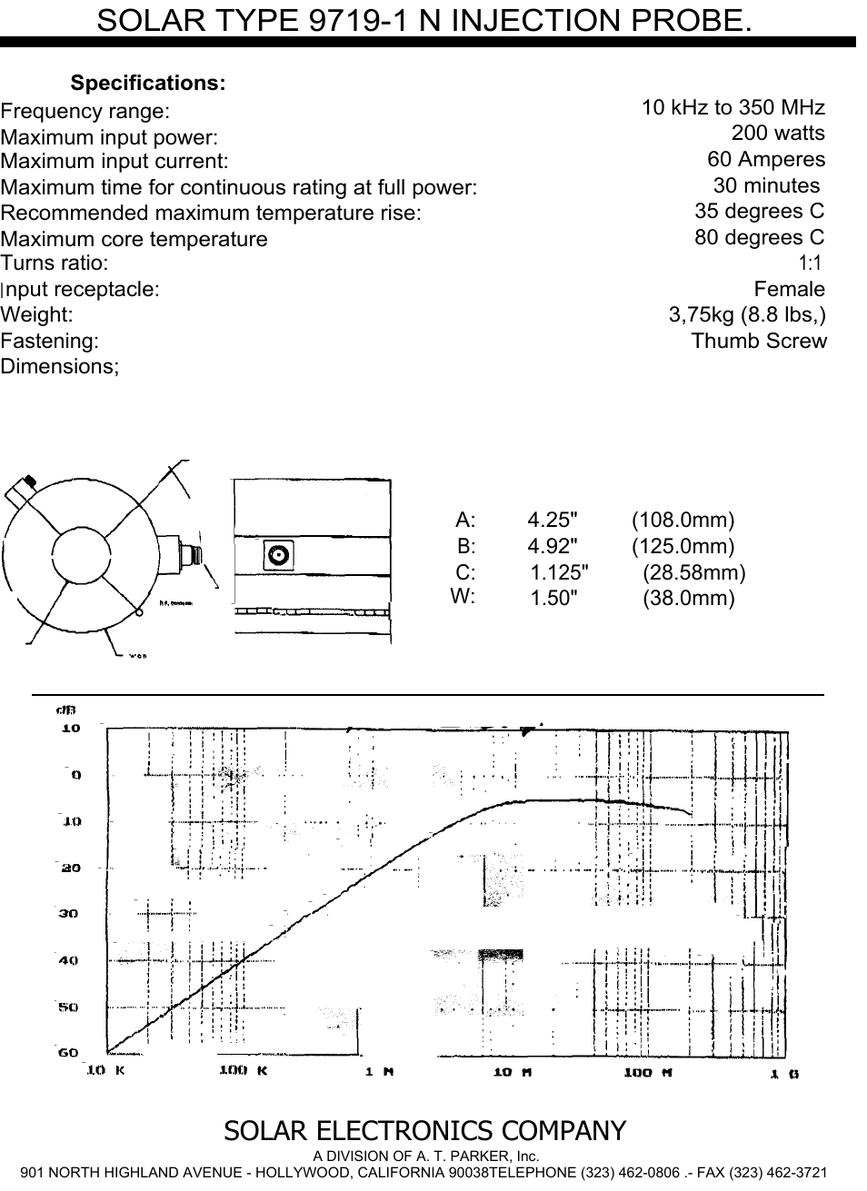 Solar electronics company | Atec Solar-9719-1N User Manual | Page 2 / 3