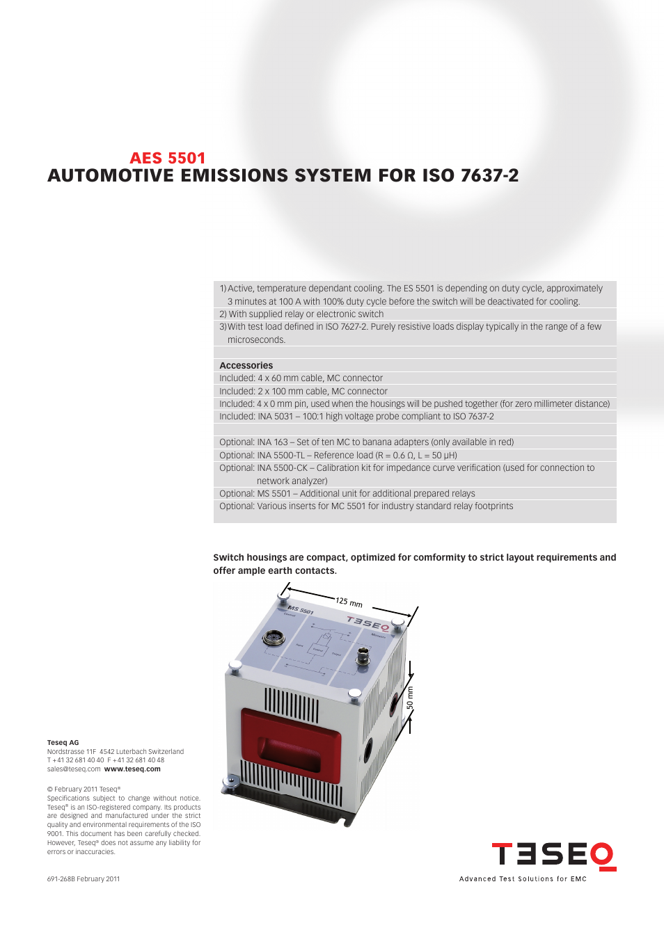 Aes 5501 | Atec Teseq-AES_5501 User Manual | Page 4 / 4