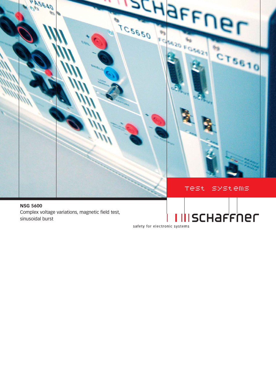 Atec Teseq-Schaffner-NSG-5600 User Manual | 12 pages