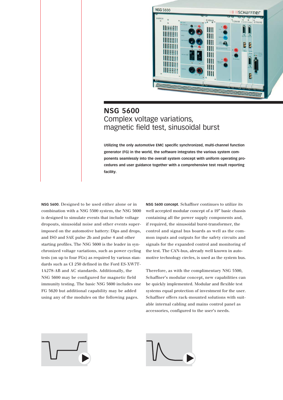 Atec Teseq-Schaffner-NSG-5600 User Manual | Page 2 / 12