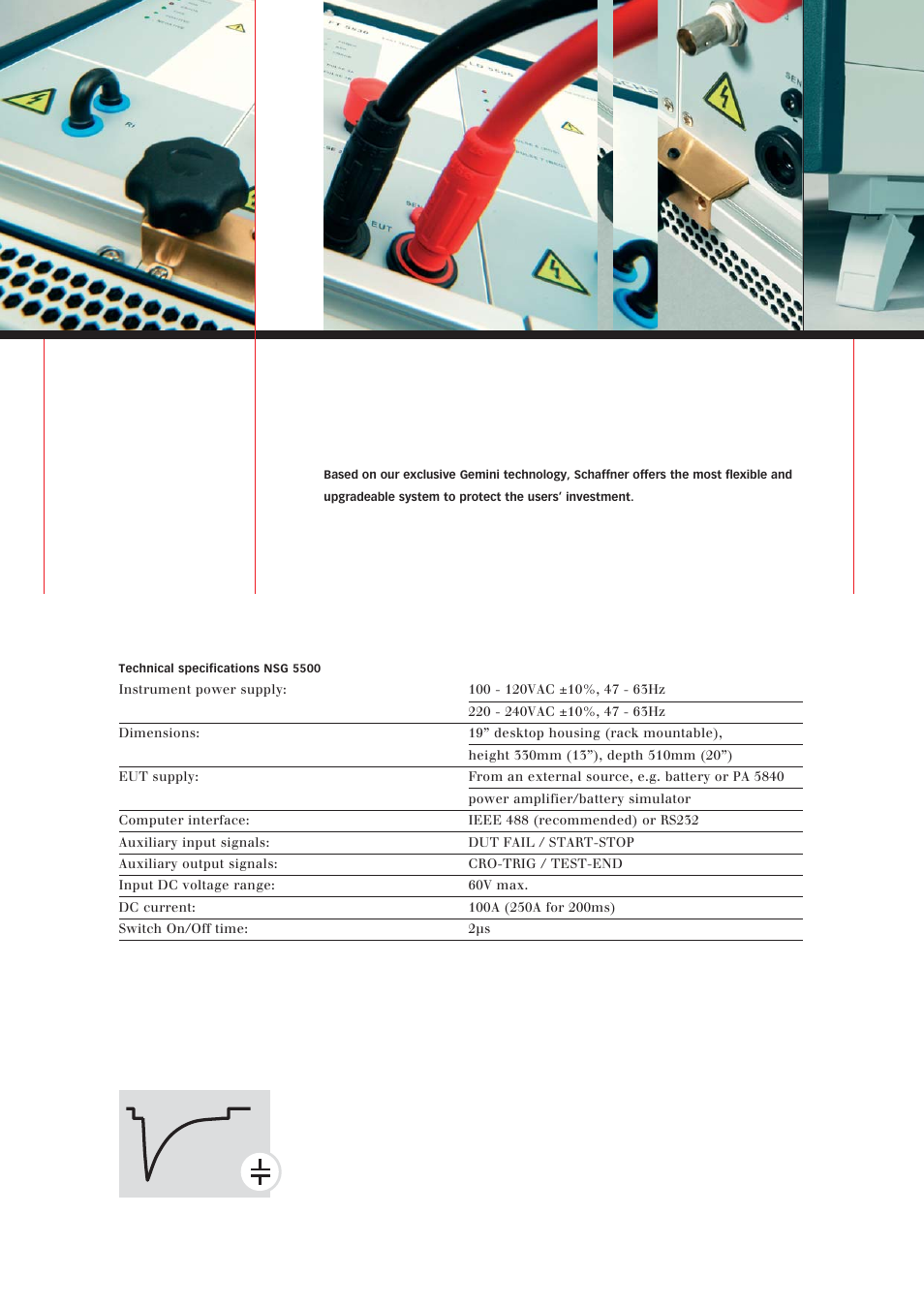 Atec Teseq-Schaffner-NSG-5500 User Manual | Page 3 / 8