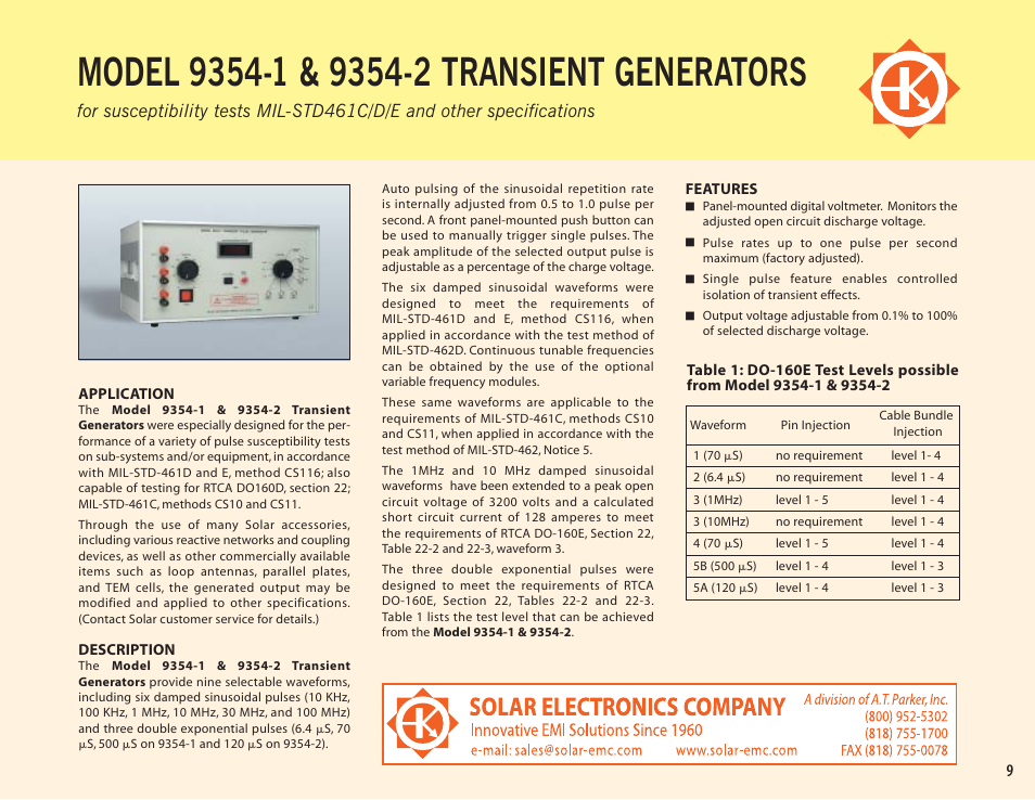 Atec Solar-9354-2 User Manual | 3 pages