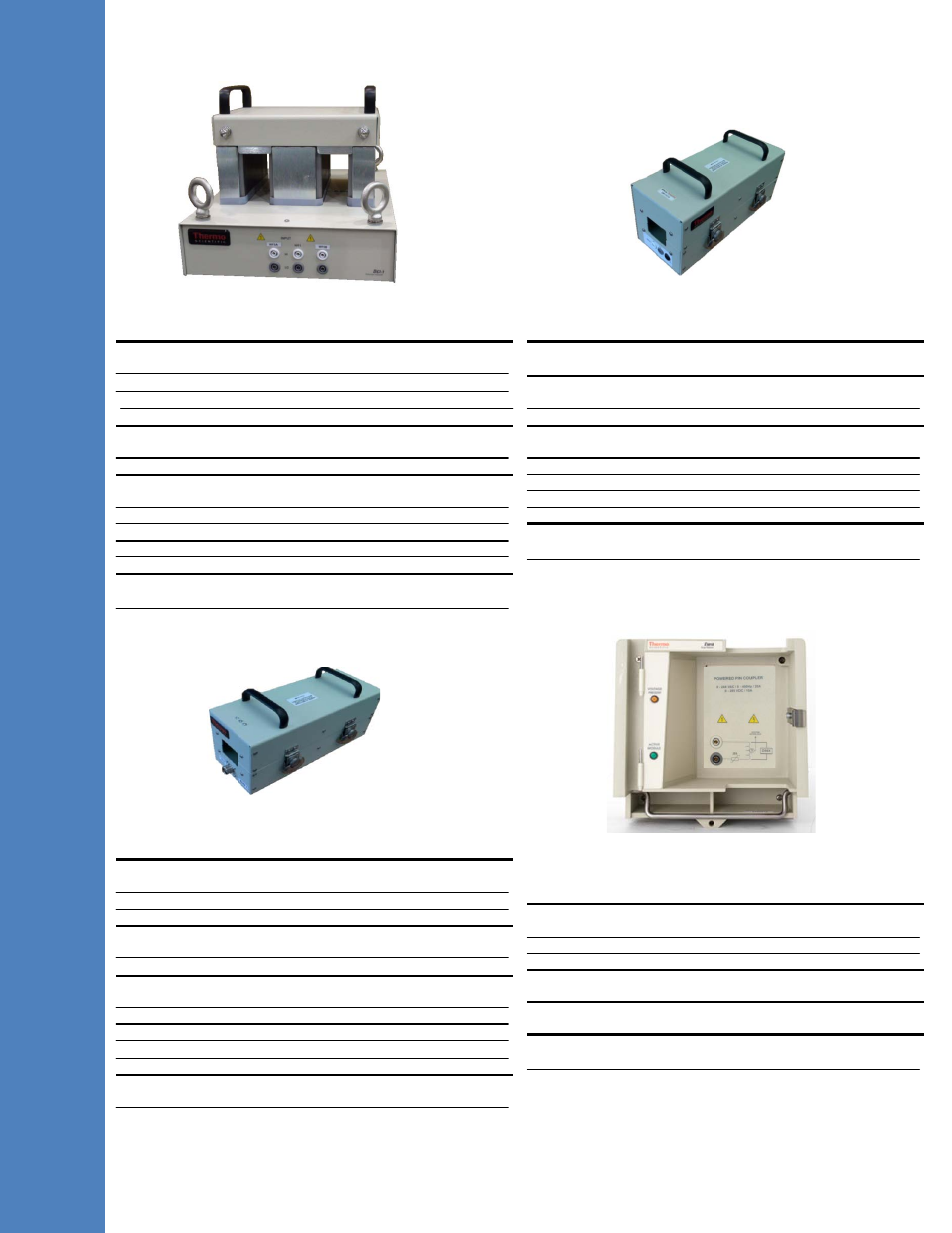 Model dchv-1, Model dcv-1, Model d591 | Atec Thermo-ECAT-LTS User Manual | Page 6 / 9