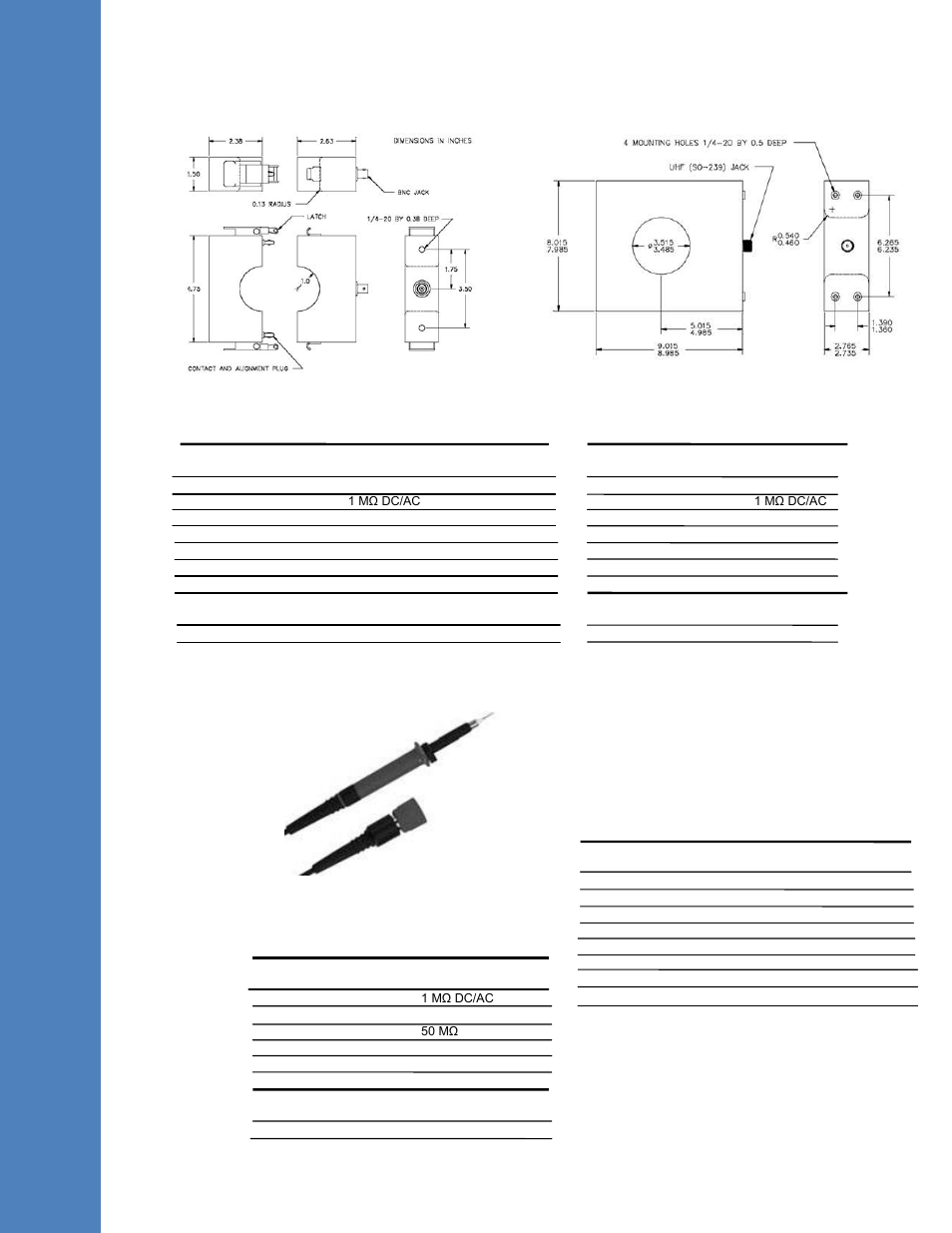 Model d111-1, Model d301x, Model d5kv | Model dpi-1 | Atec Thermo-ECAT-LTS User Manual | Page 8 / 9