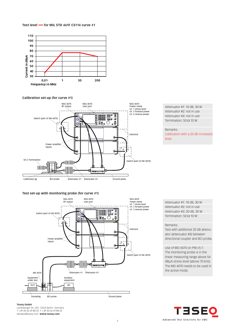 Atec Teseq-Mil-Std416F-CS114 User Manual | Page 2 / 6