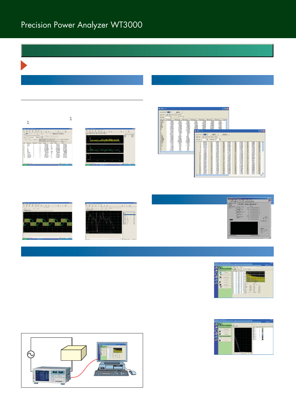 Software, Utility software, Precision power analyzer wt3000 | Labview driver (free) | Atec Yokogawa-WT3000 User Manual | Page 8 / 20